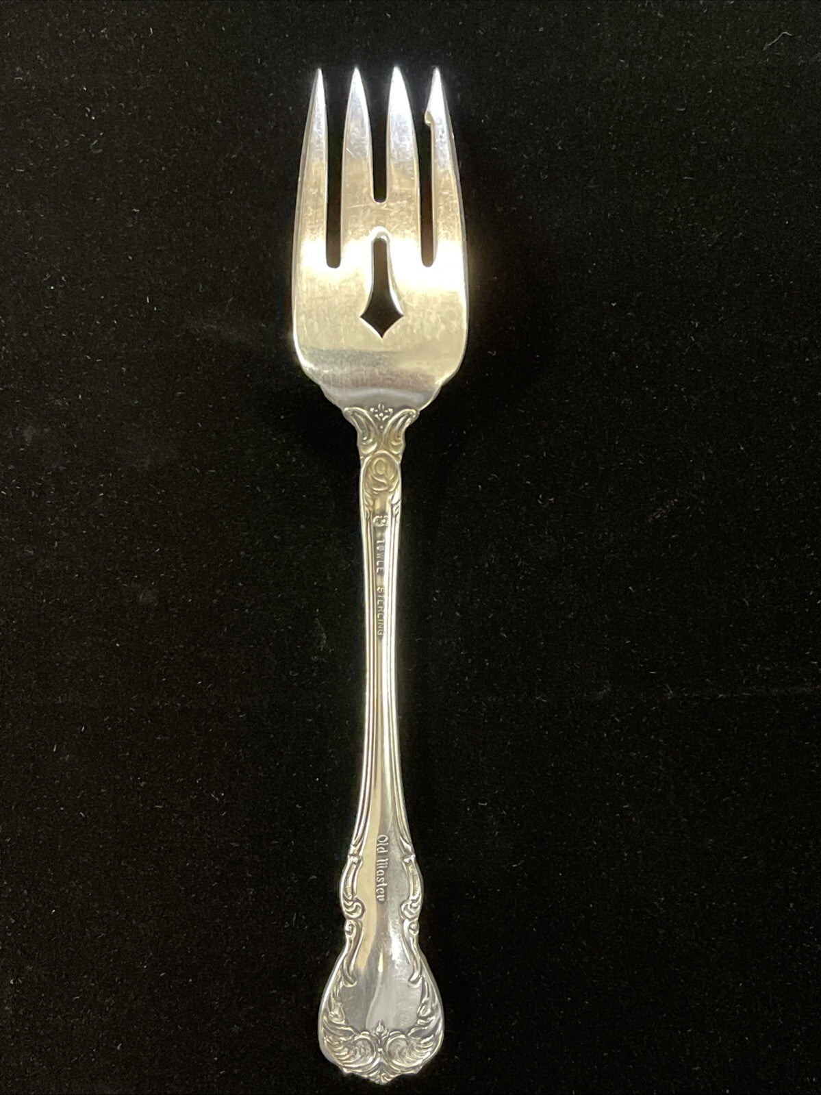 OLD MASTER 1942 Towle 6 3/8"  38g Sterling Silver SALAD FORK