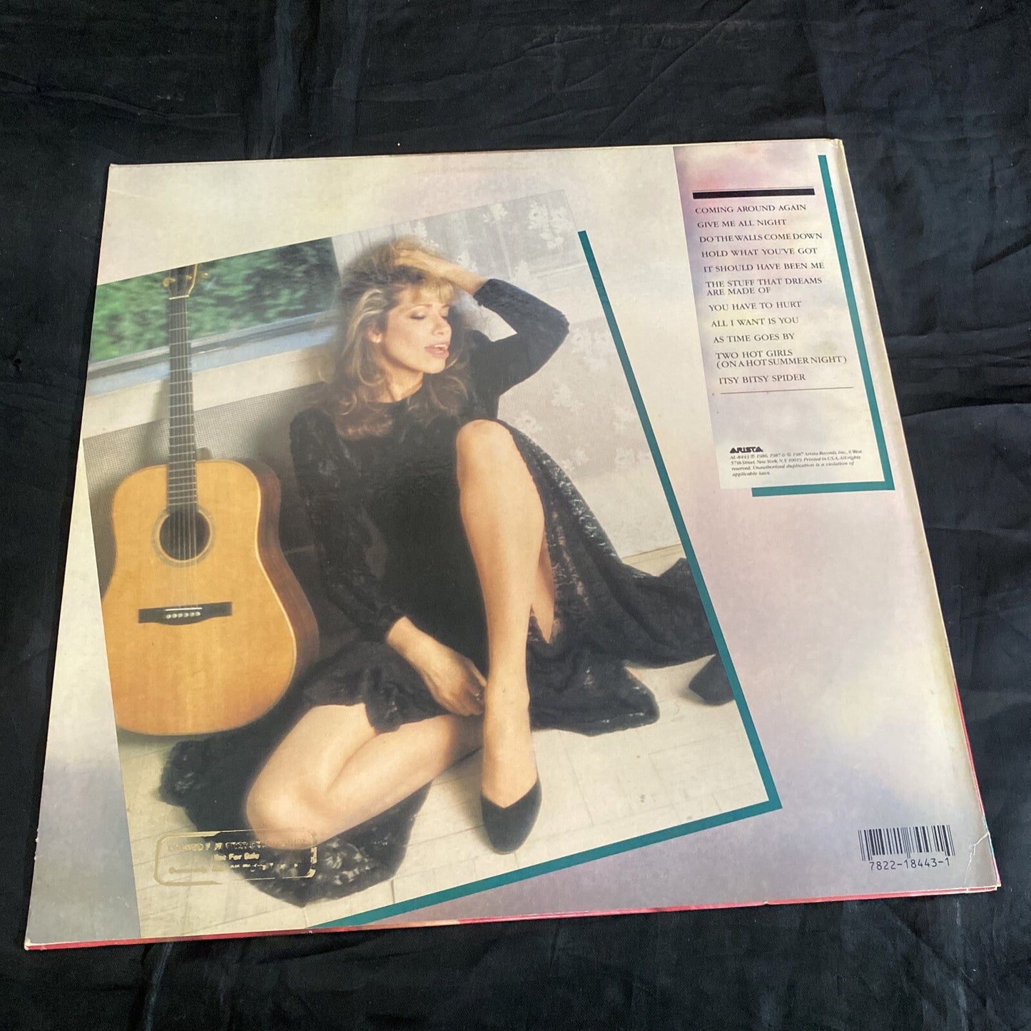 STAMPED PROMO Carly Simon Coming Around Again AL-8443 NM/VG+