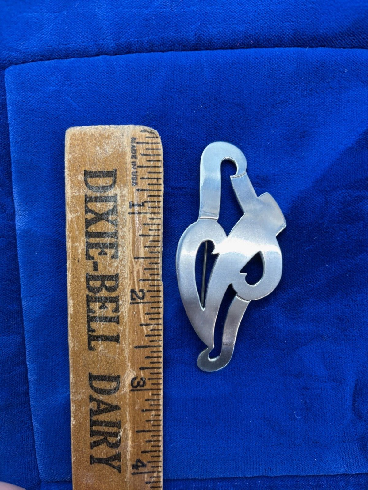 Mexico Sterling Silver 925 Abstract Brooch Taxco