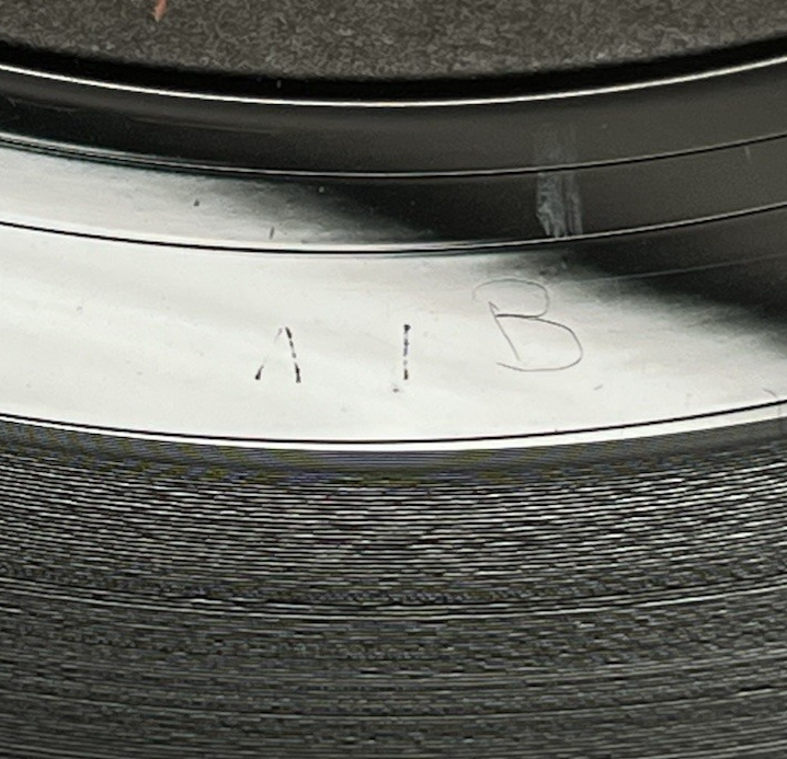 The Police Synchronicity 1983-MASTERDISK RL A&M SP-3735 Purple Translucent BRY