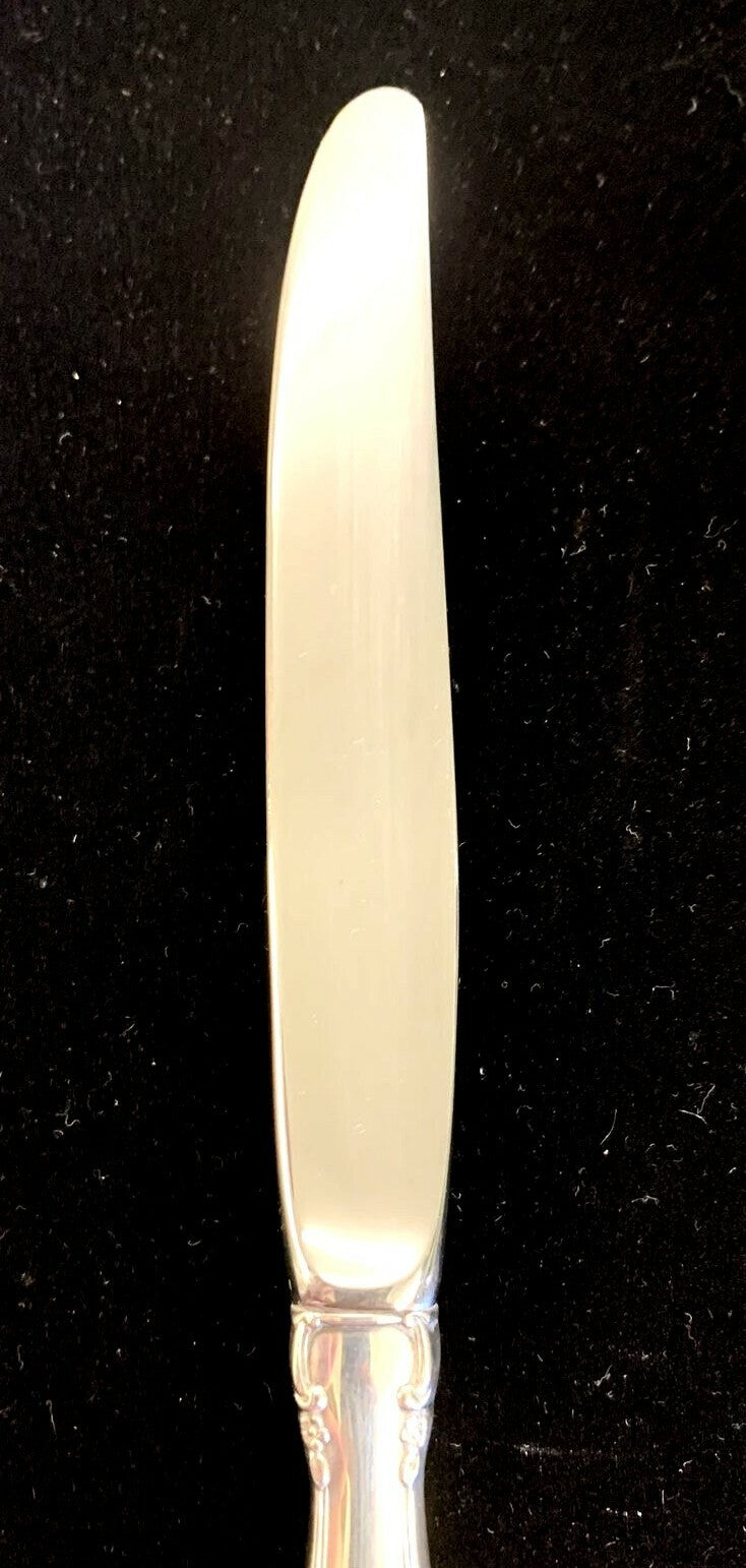 Mignonette by Lunt Sterling Silver 9 1/8" Dinner Knives 10 Avail 74.5g ea