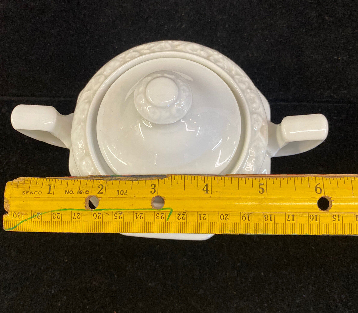 Rosenthal Classic Rose Maria White 6 1/4" Sugar Bowl & Creamer