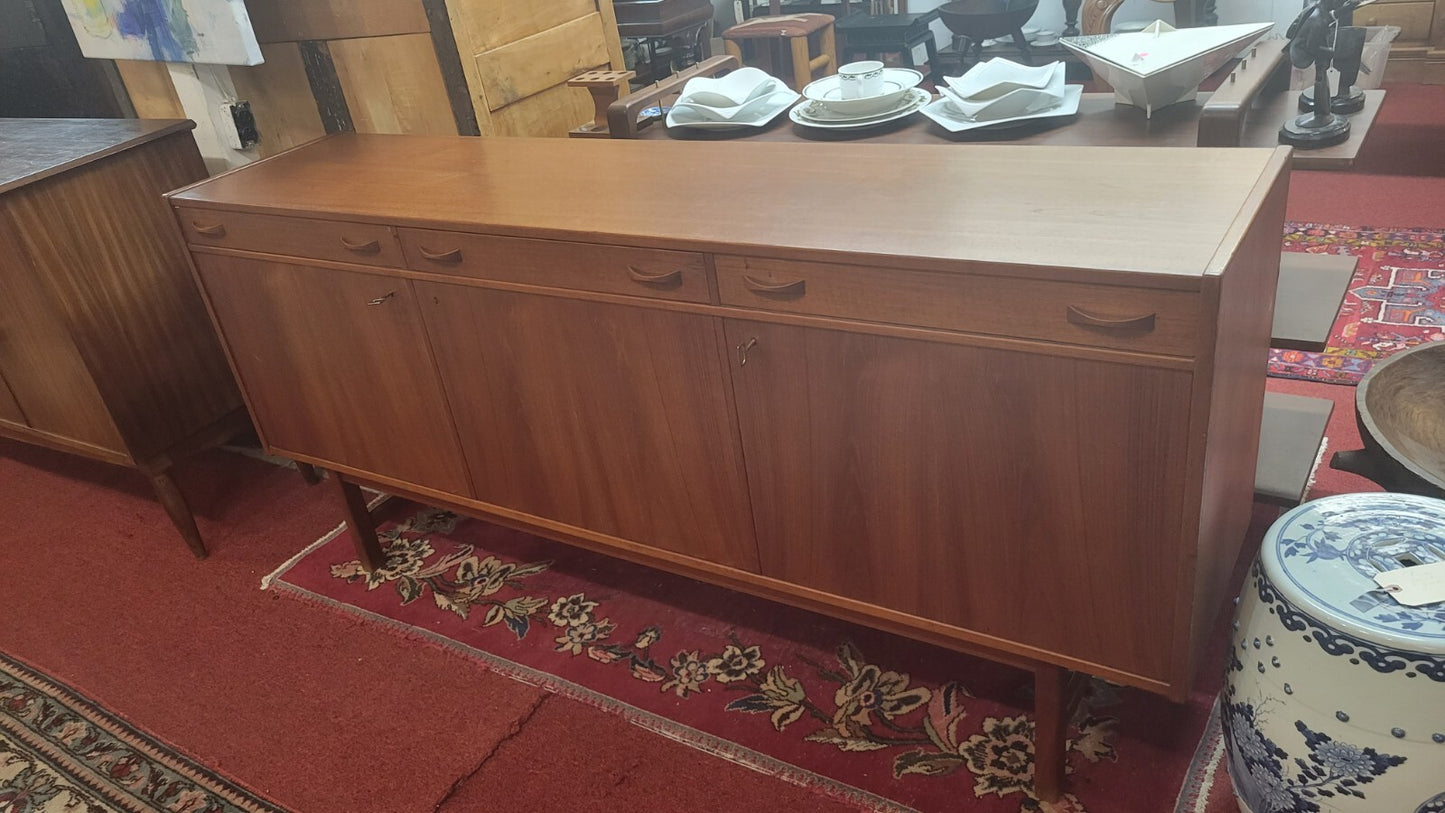 MIDCENTURY MODERN SWEDISH TEAK SIDEBOARD SERVER BUFFET TAGE OLOFSSON ULFERTS 72"