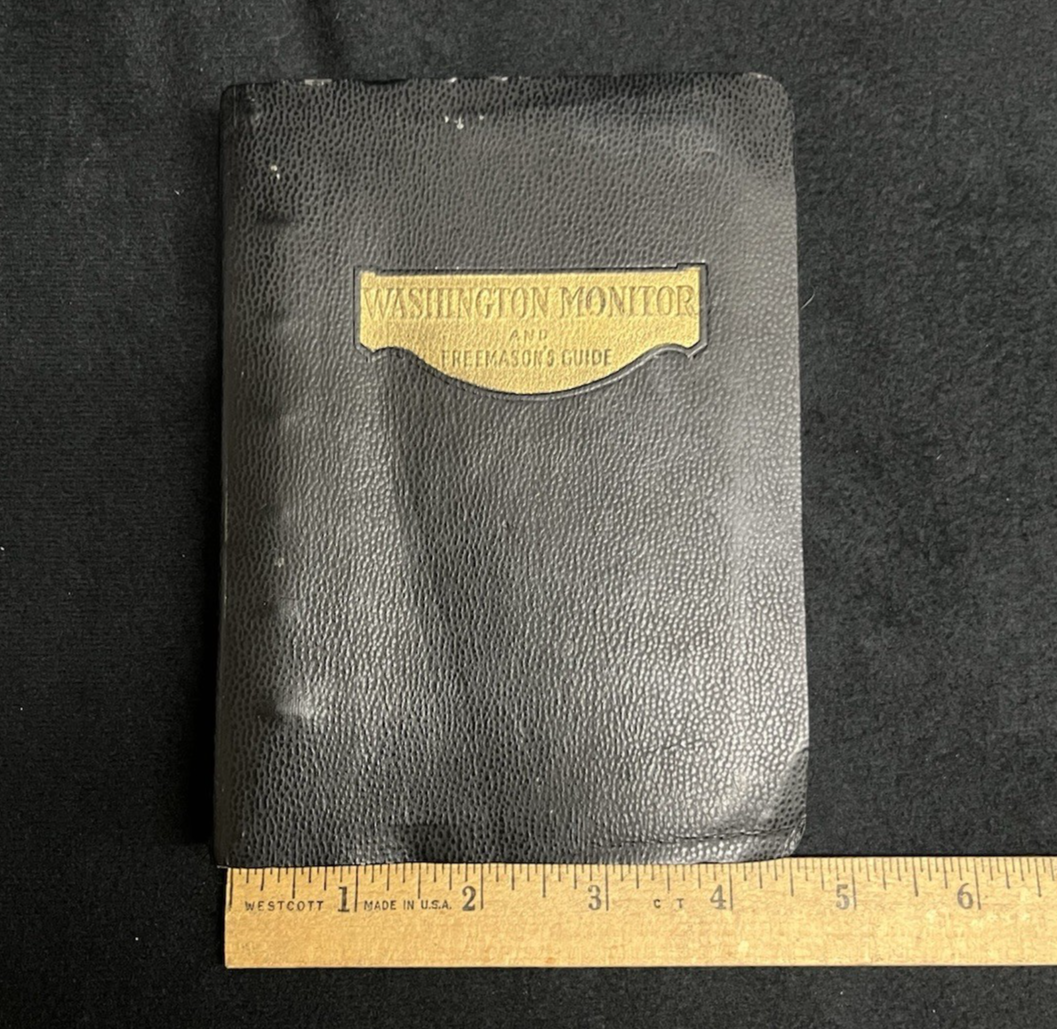1976 Washington Monitor and Freemason’s Guide to the Symbolic Degrees 17th Ed.
