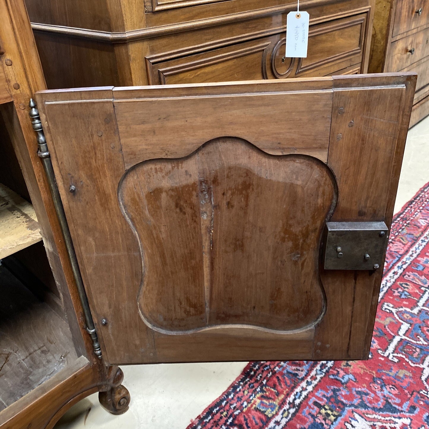Antique French Provincial Louis XV Fruitwood Chest of Drawers Commode Sideboard