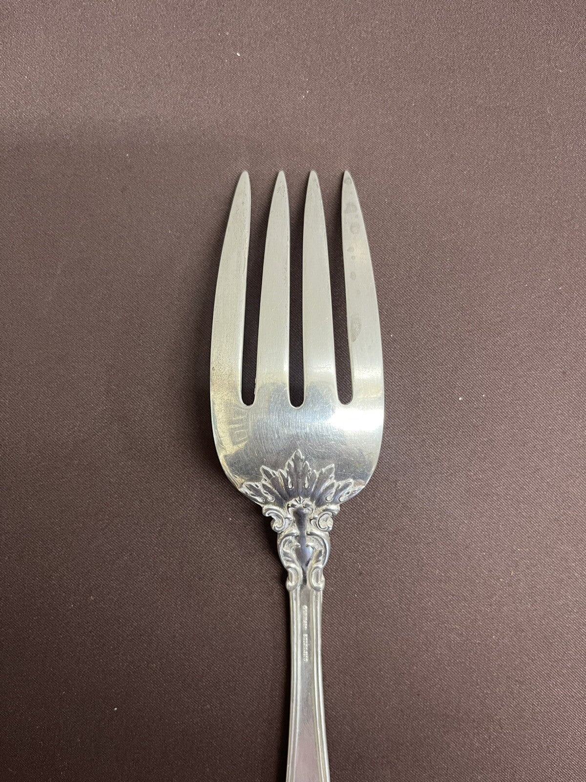 Chantilly by Gorham 77g Solid Sterling Serving Fork 8.5"