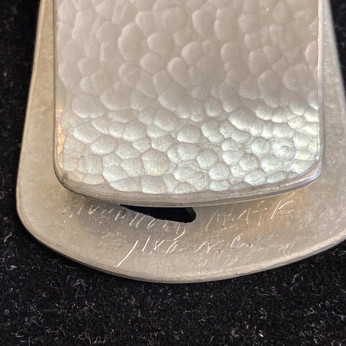 Riverwood Crafts Sylva N.C. Squirrel Money Clip