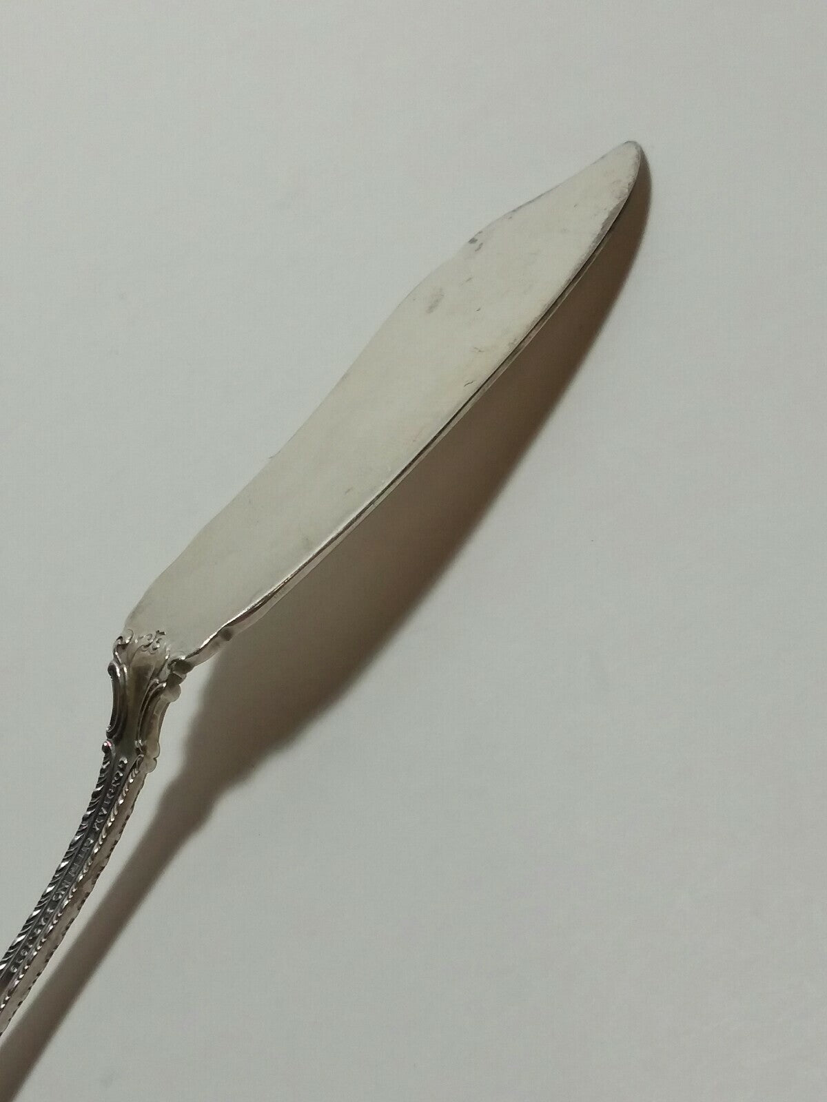 Gorham English Gadroon Master Butter 6''