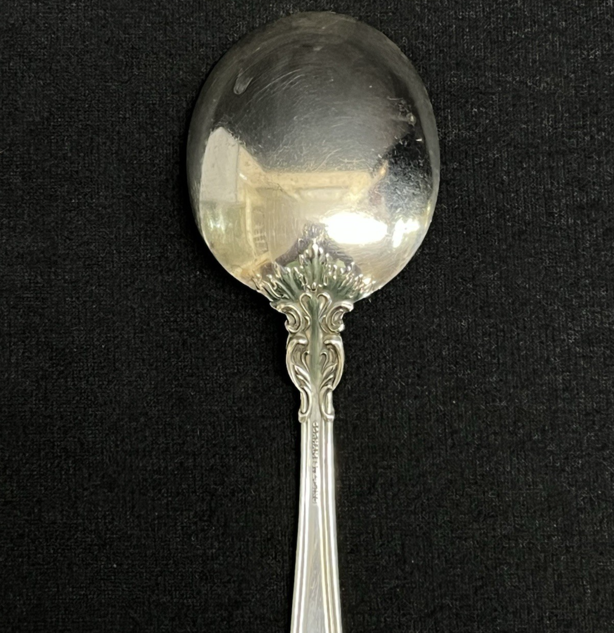 Chantilly by Gorham Sterling Silver 36.97g Round Cream Soup Spoon  6 1/4"
