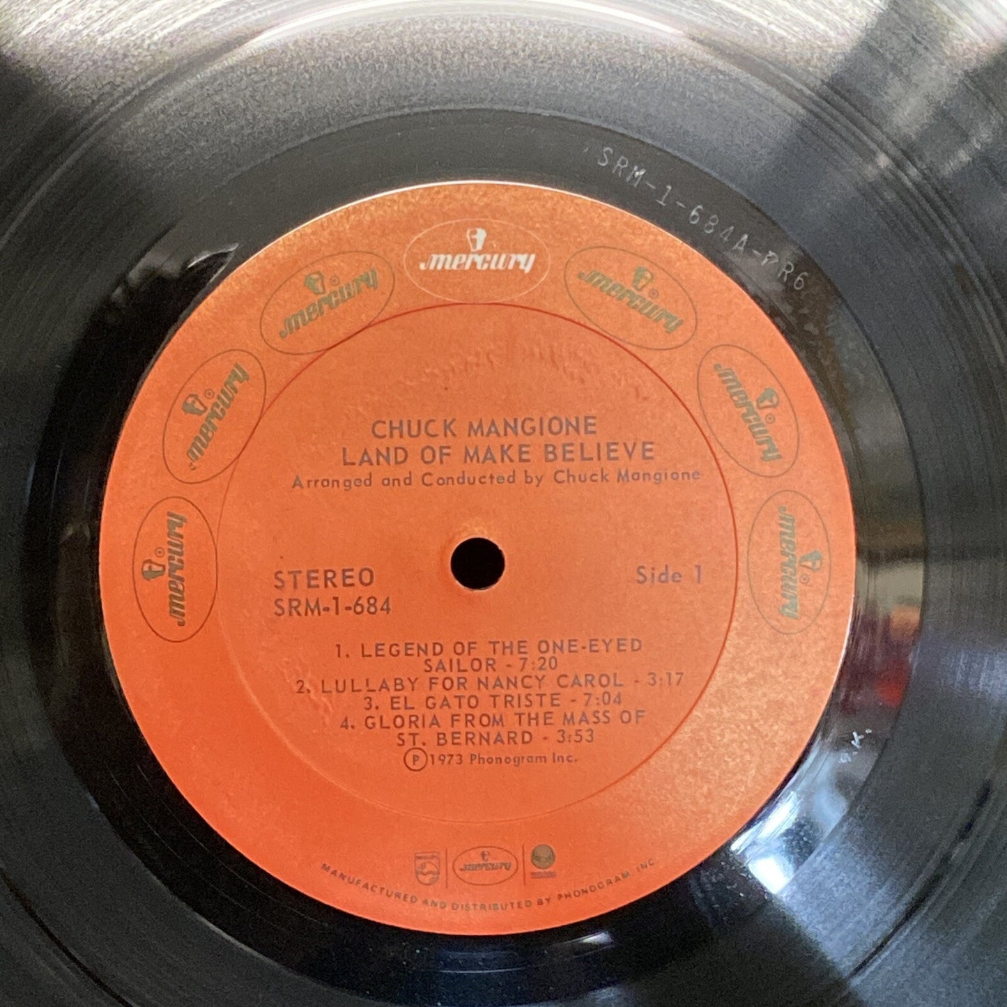 Chuck Mangione Live Concert Land of Make Believe Concert Jazz Vinyl LP NM 1973