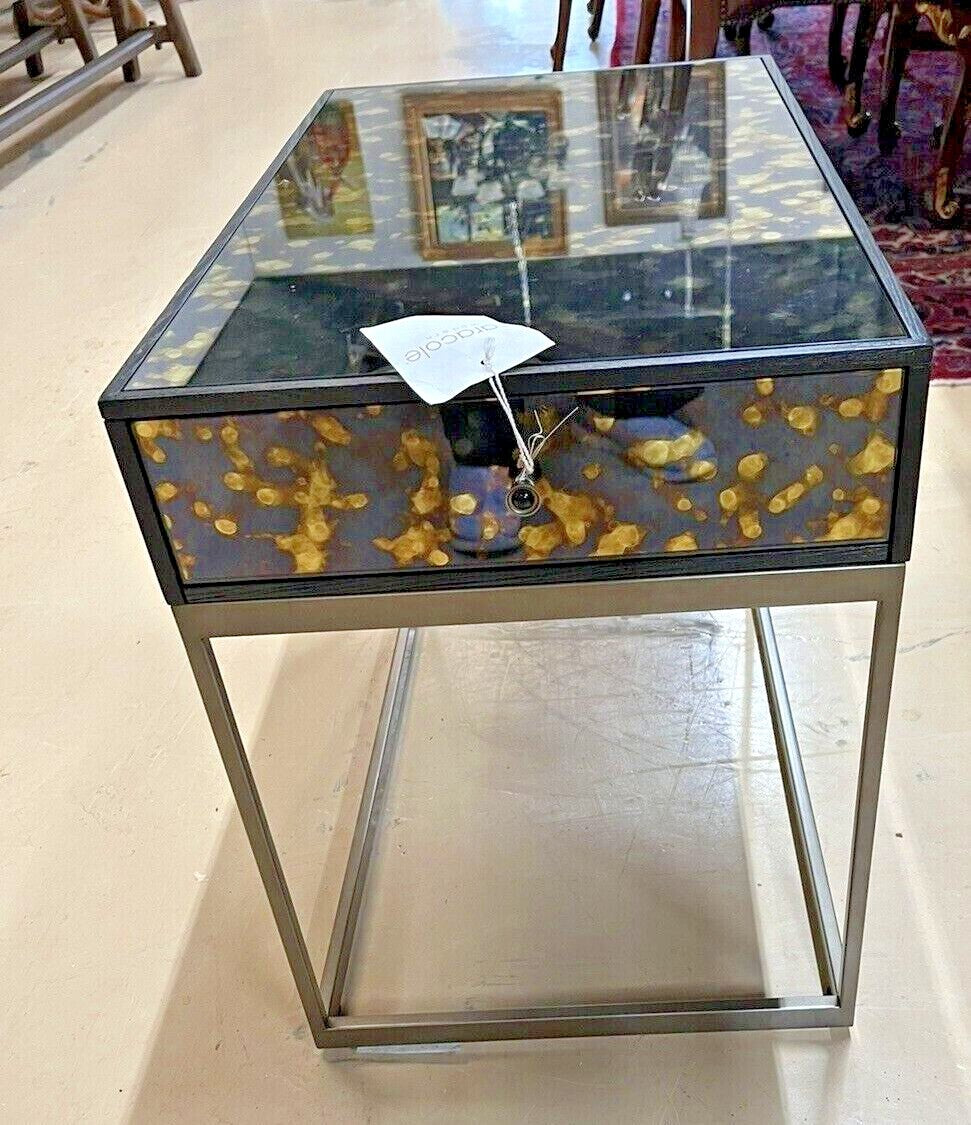 New Caracole Modern Remix Tall Bushing Cocktail Table NWT