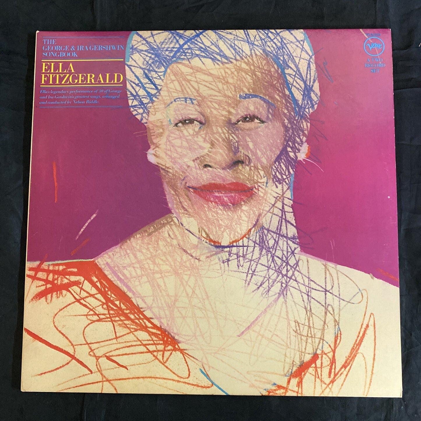 WHITE LABEL PROMO Ella Fitzgerald The George & Ira Gershwin Songbook NM/EX