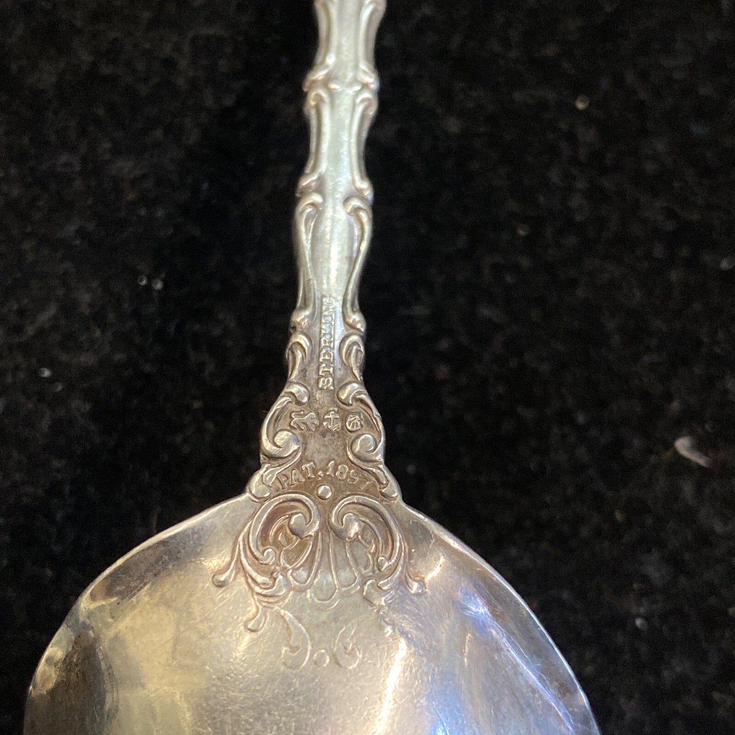 Gorham Solid Sterling Silver "Strasbourg" Pattern 5 1/4" Jelly Ladle 15.84G