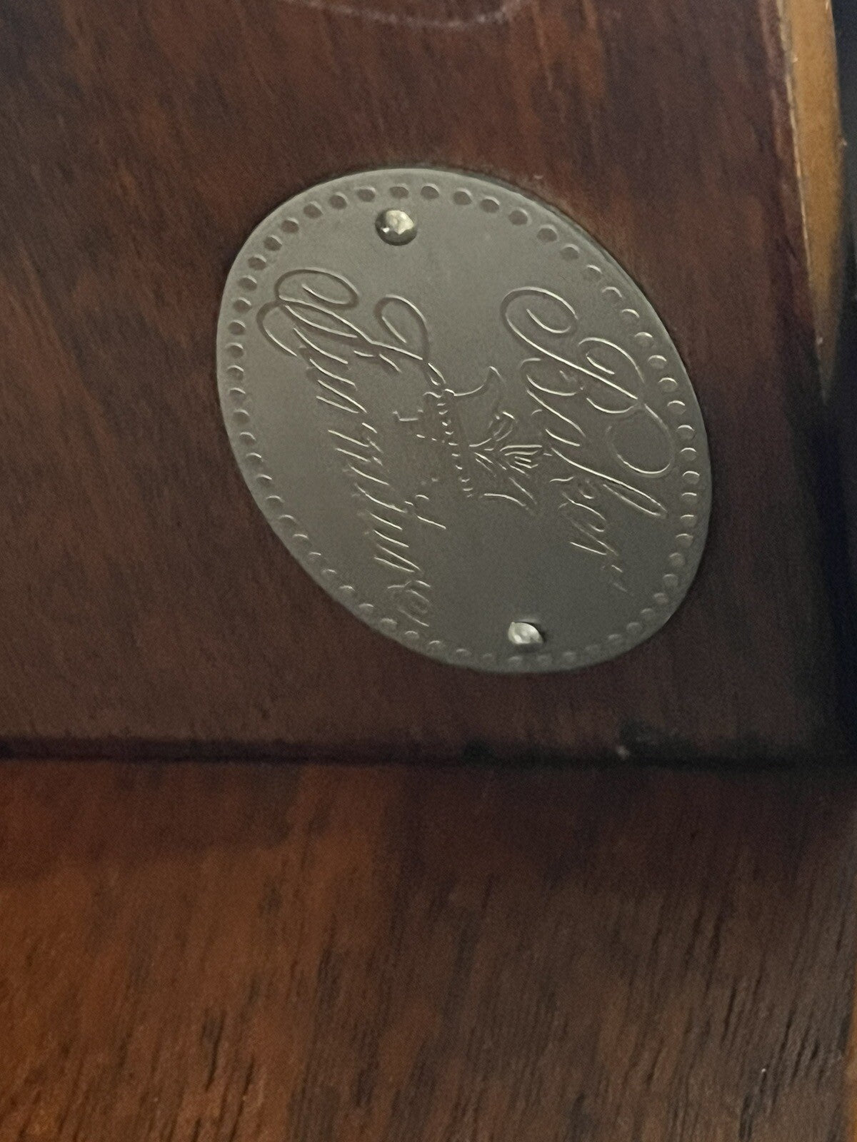 BAKER MAHOGANY PIE-CRUST TILT-TOP TRIPOD TEA TABLE BIRDCAGE