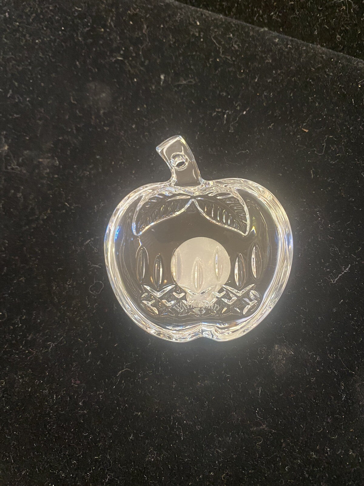 Waterford Crystal 2015 Annual Mini Apple Ornament # 40005063