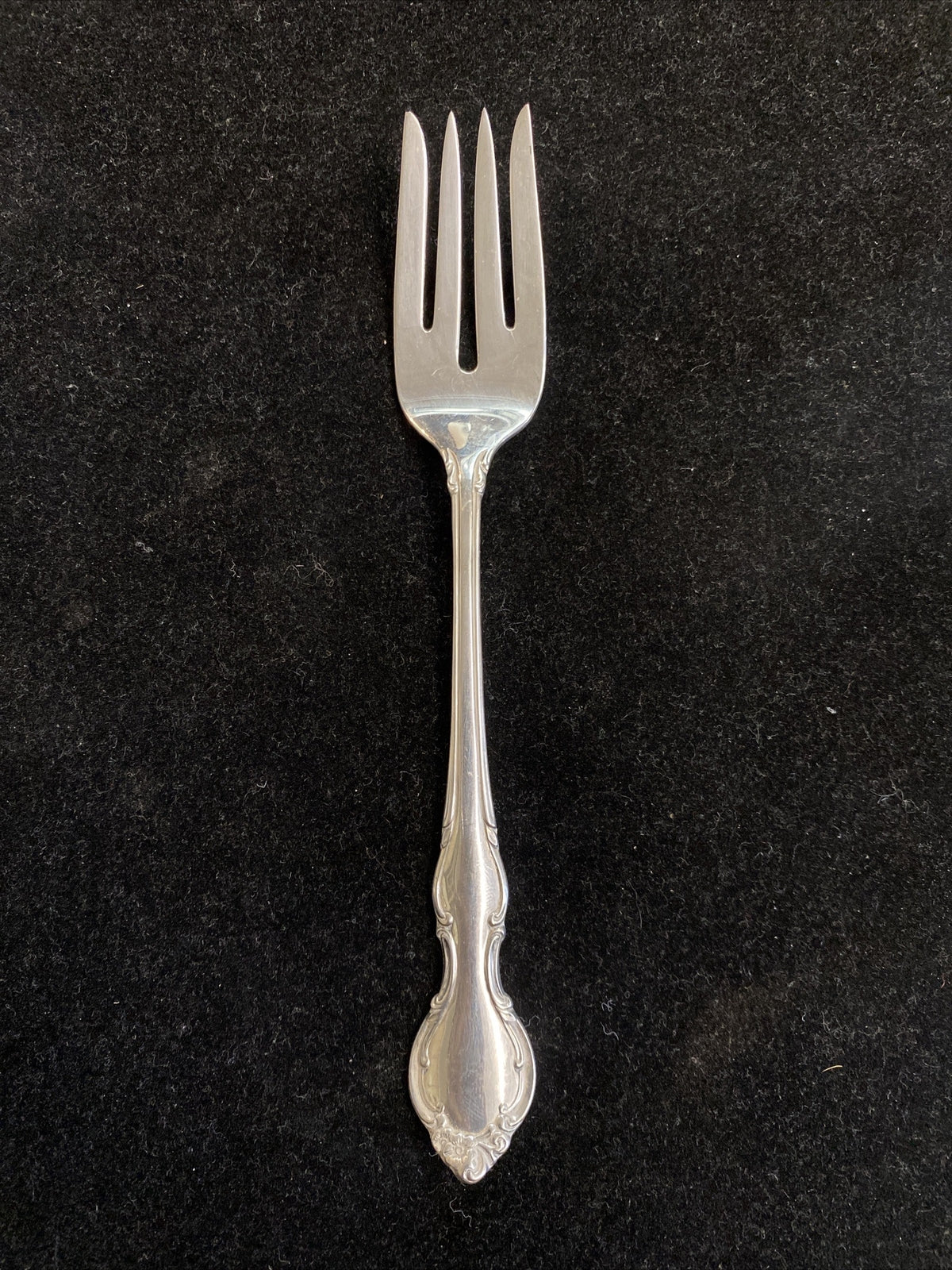 One Sterling Silver Alvin Pirouette 6 1/2" Individual Salad Fork 12 Available