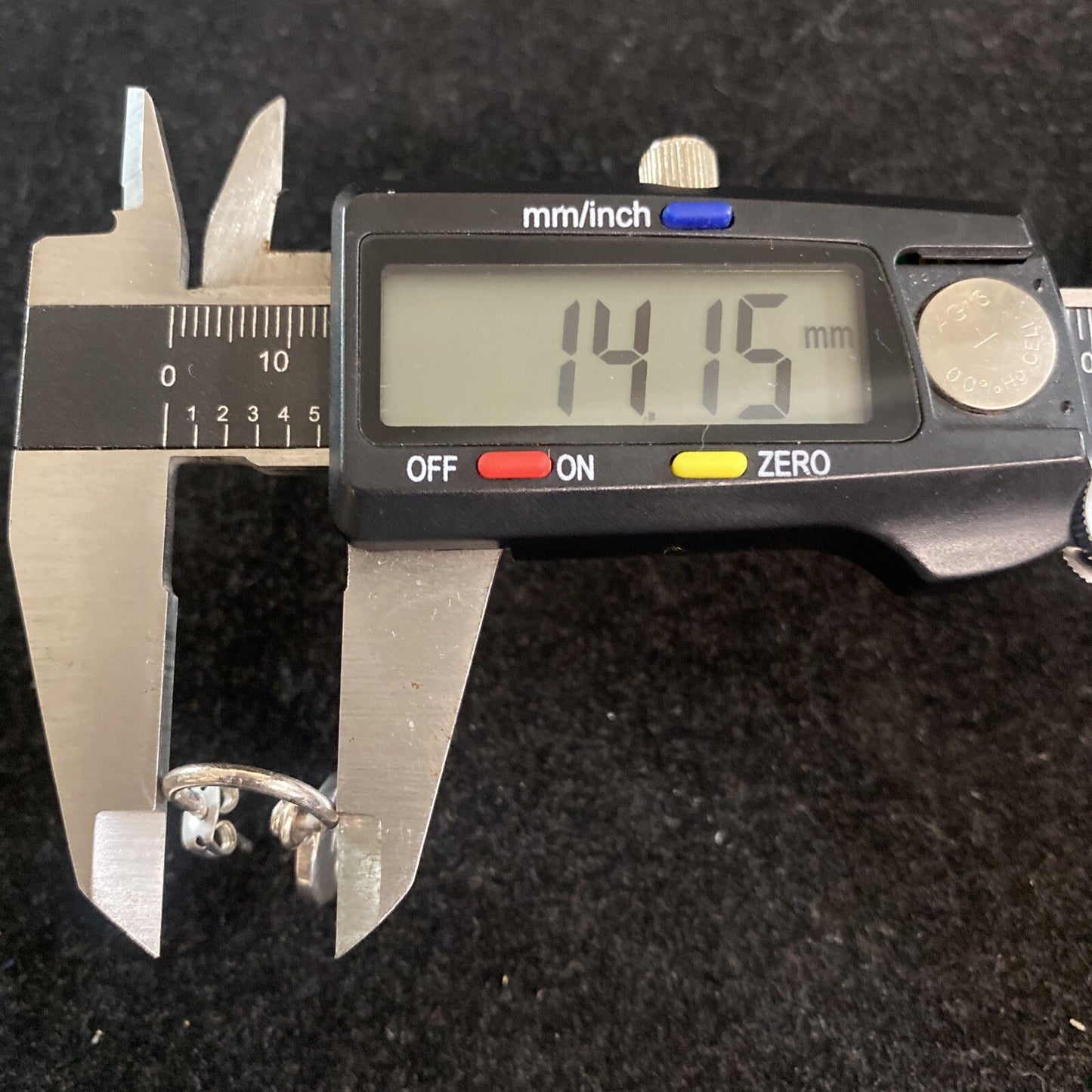 Sterling Silver 925 Dangle Drop University of Alabama "A" Earrings 7g