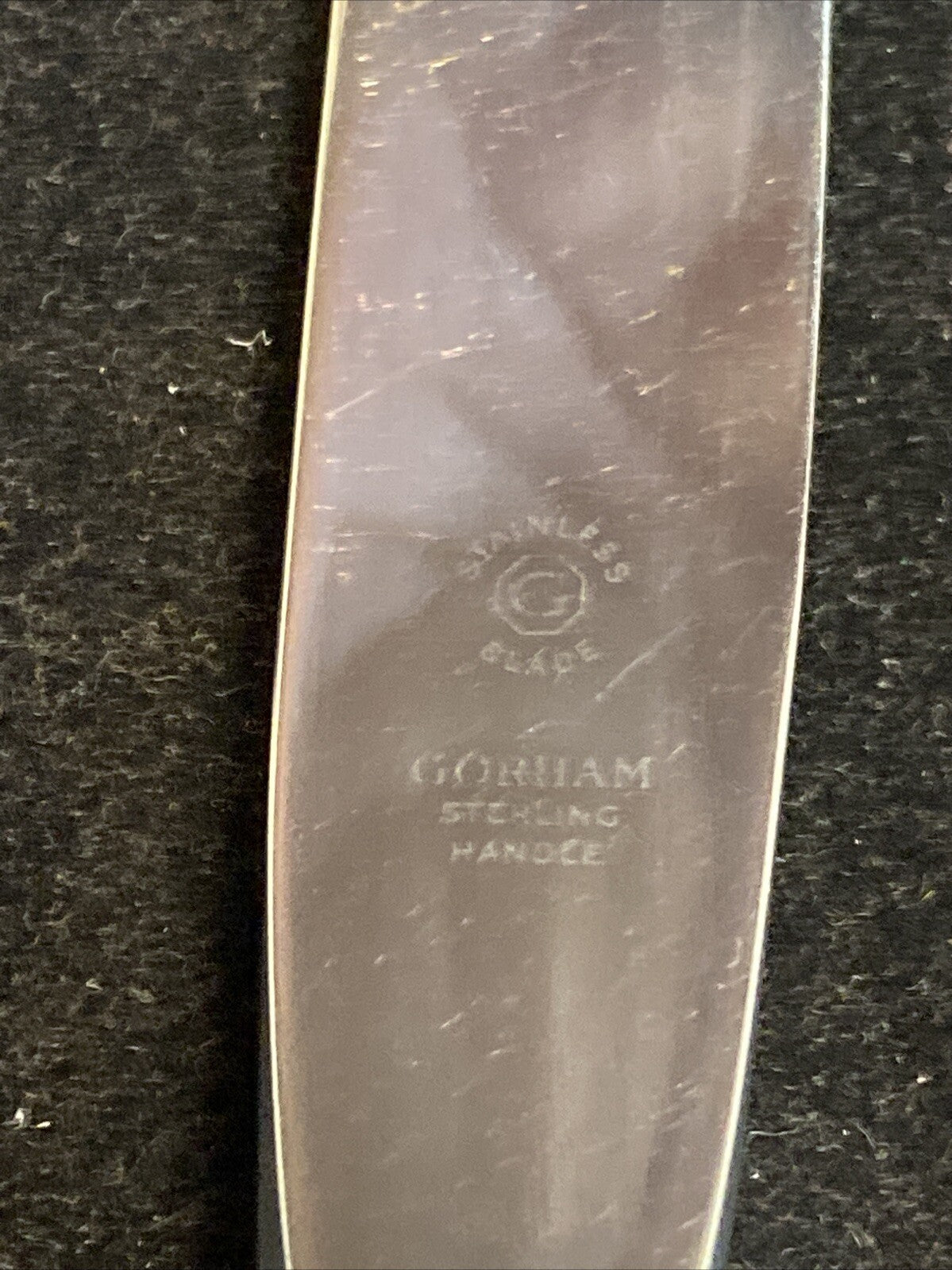 Gorham Sterling "English Gadroon" 8 7/8" New French Hollow Knife 68.5g