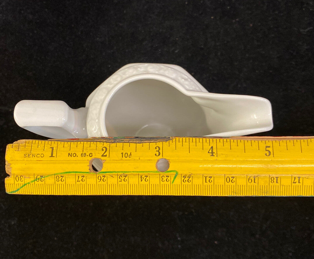 Rosenthal Classic Rose Maria White 6 1/4" Sugar Bowl & Creamer