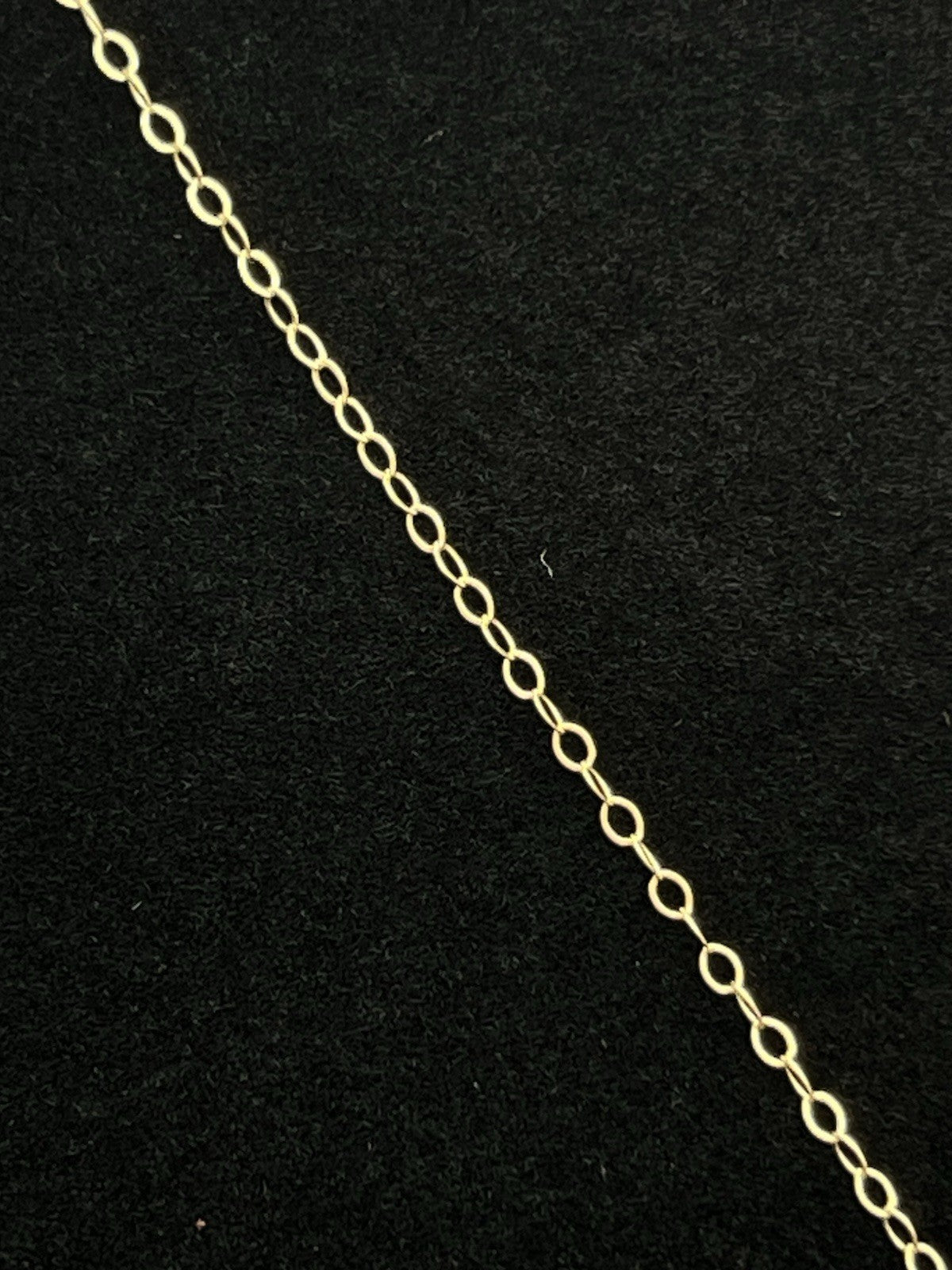 1.87g 14K Yellow Gold & Opal Pendant Necklace 18.25" 14k Yellow Gold Chain