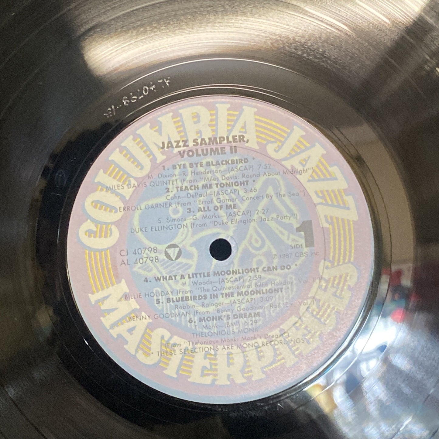 PROMO MILES DAVIS JOHN COLTRANE Sampler Volume II JAZZ LP COLUMBIA NM/VG++