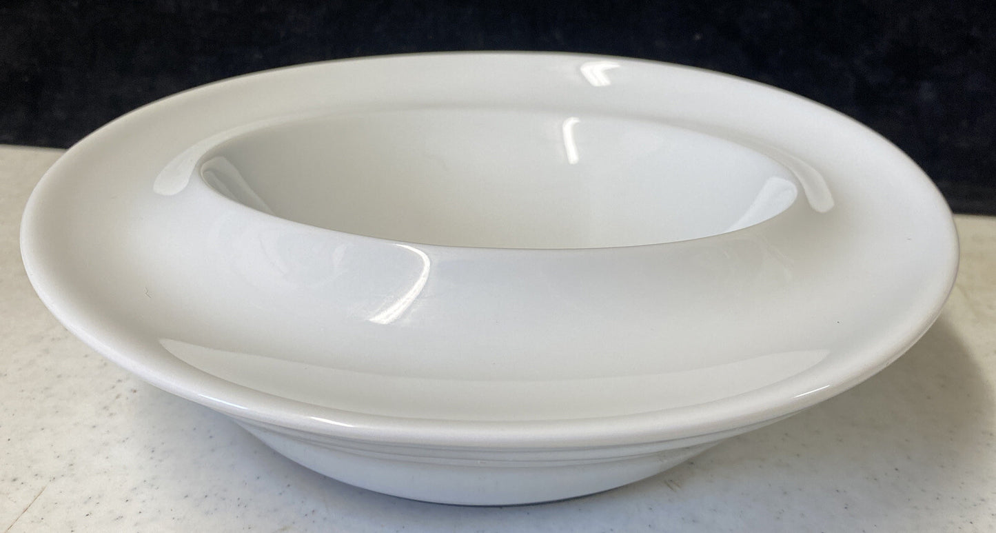 Stelton Explore Johan Verde White 7 1/2” Kids Plate Bowl NIB BH47
