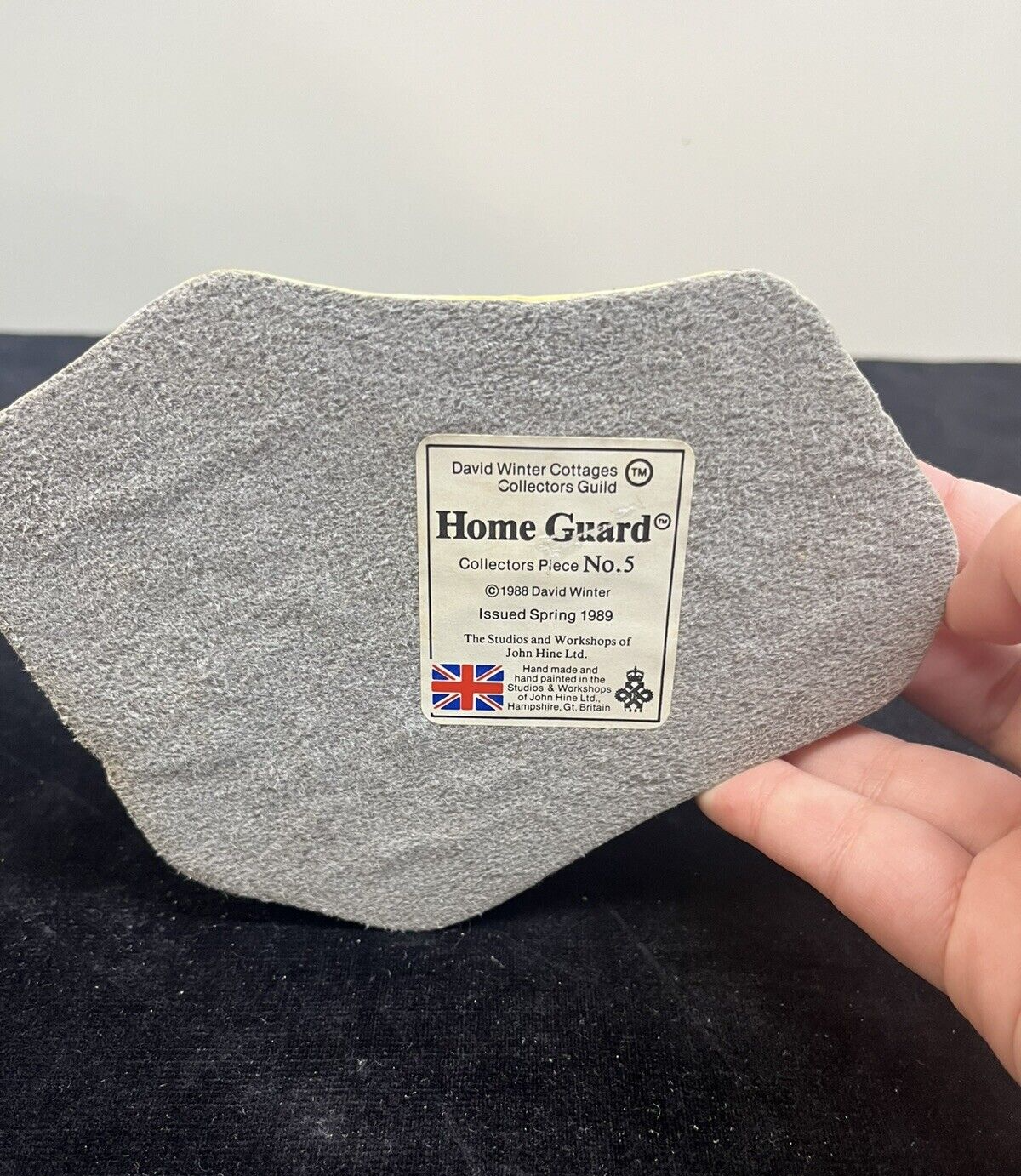 Home Guard - 1989 David Winters Collectors Guild #5 - Original Box & COA