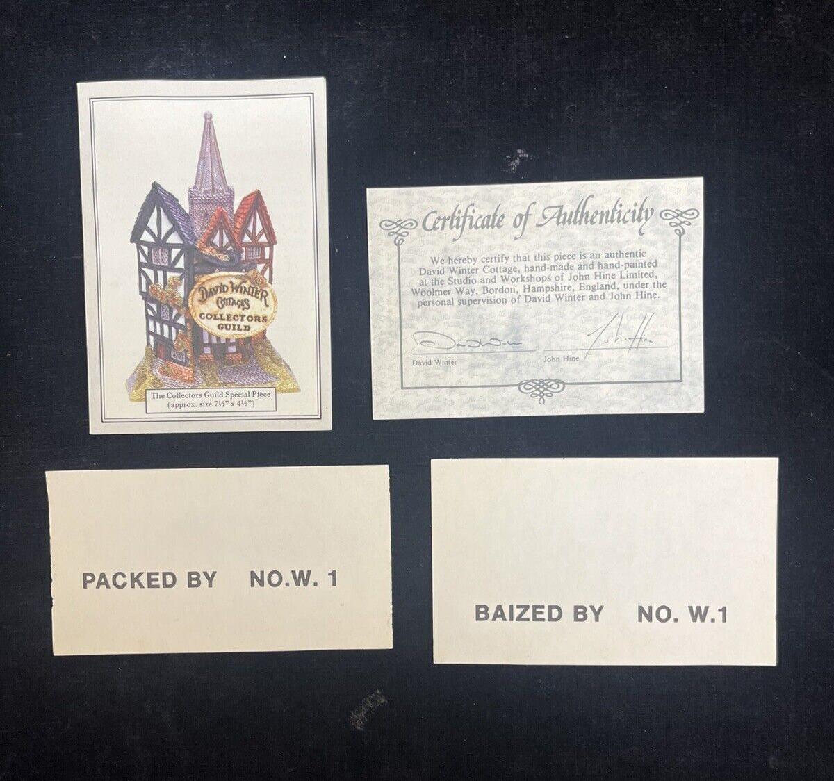 CHRISTMAS IN SCOTLAND AND HOGMANAY by David Winter Special For Christmas 1988