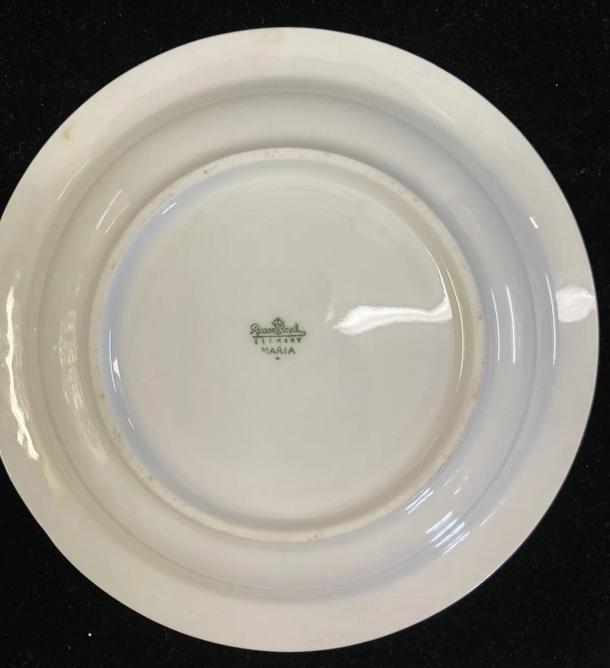 Rosenthal Maria White Classic Rose Footed Cup & Saucer Set 12 available