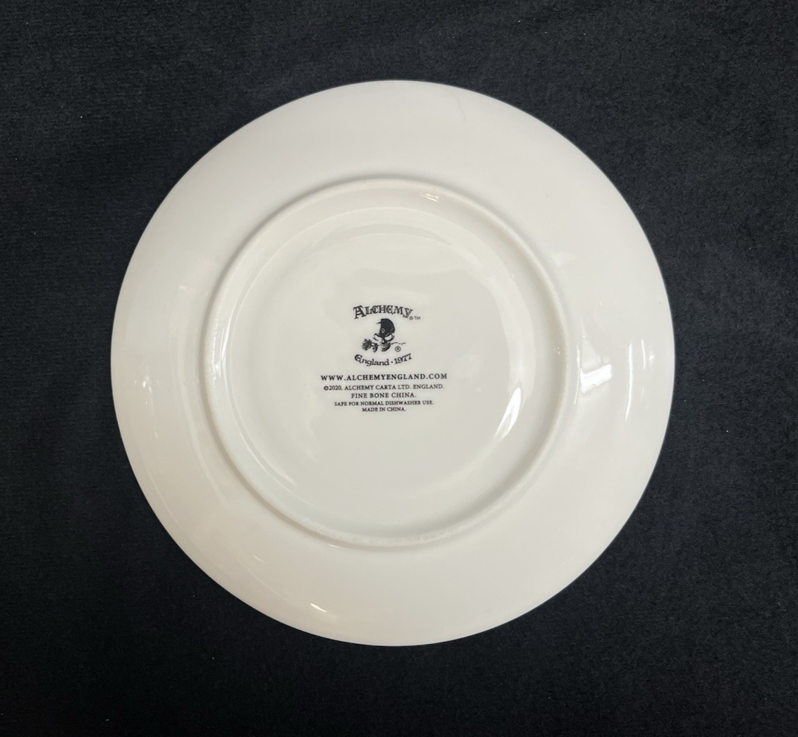 Alchemy of England 1977 Tea for One "Freaks Like Me Drink Tea" China Set