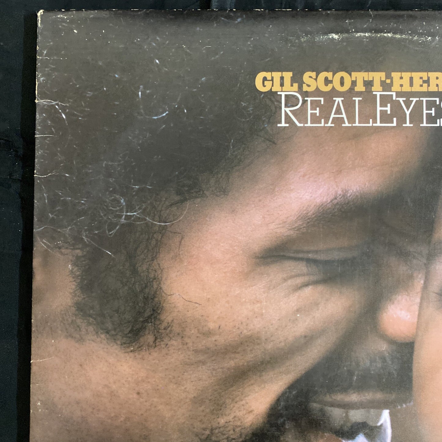 NM 1st PRESS GIL SCOTT-HERON Real Eyes ARISTA LP AL 9540