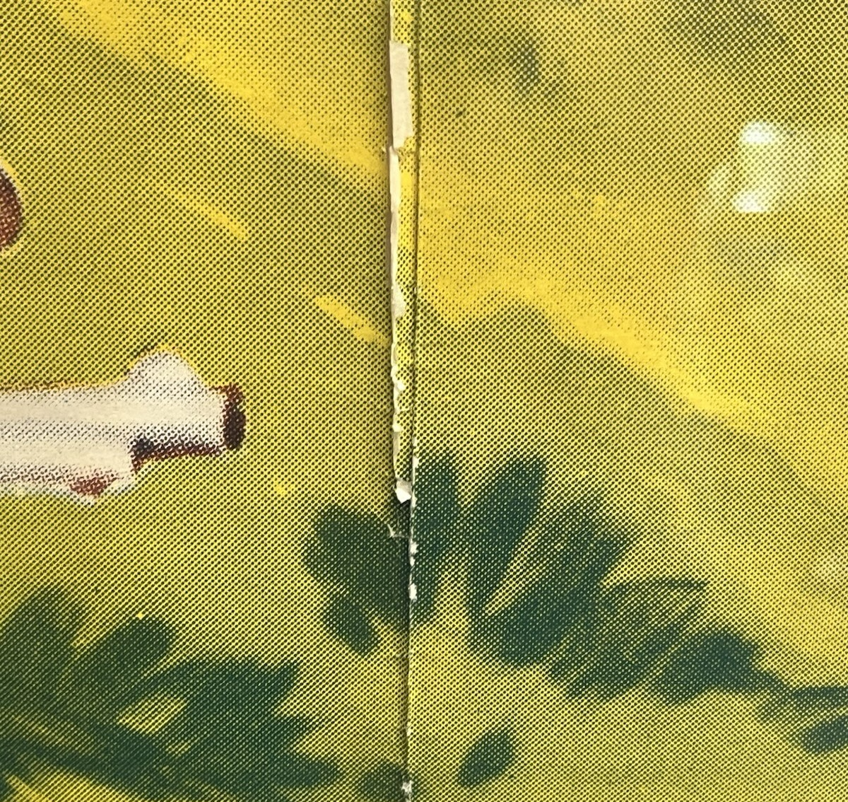 "When a Man Sees Red," w/ Buck Jones Framed Print, Realart Picture, Made in USA