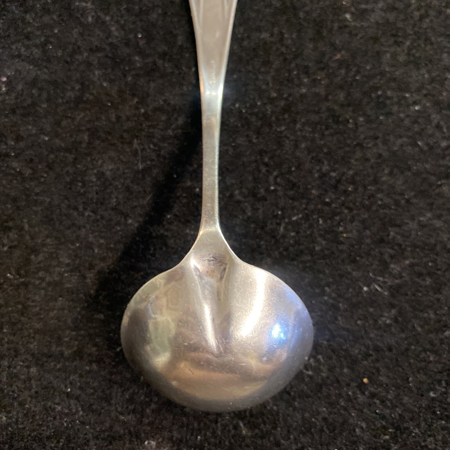 Frank Whiting Co. Pierced Sterling Silver 4 3/4" Serving Sauce Ladle 20.37g Mono