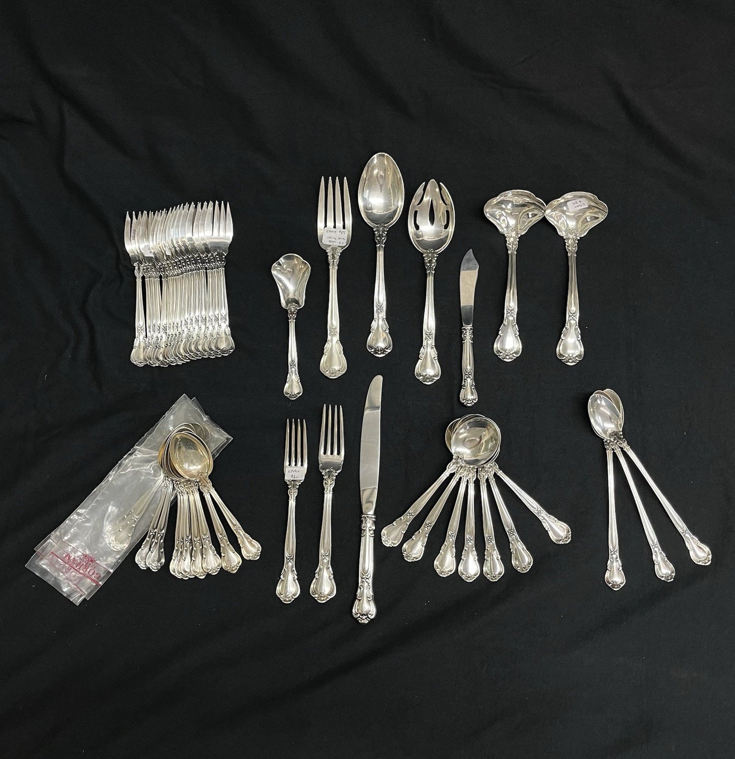 Chantilly by Gorham Sterling Silver Sugar Shell Spoon 6"