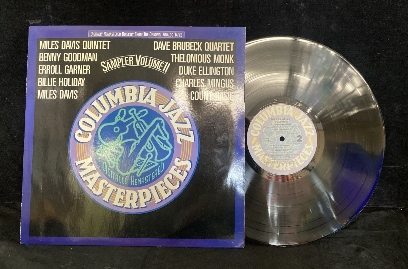 PROMO MILES DAVIS JOHN COLTRANE Sampler Volume II JAZZ LP COLUMBIA NM/VG++