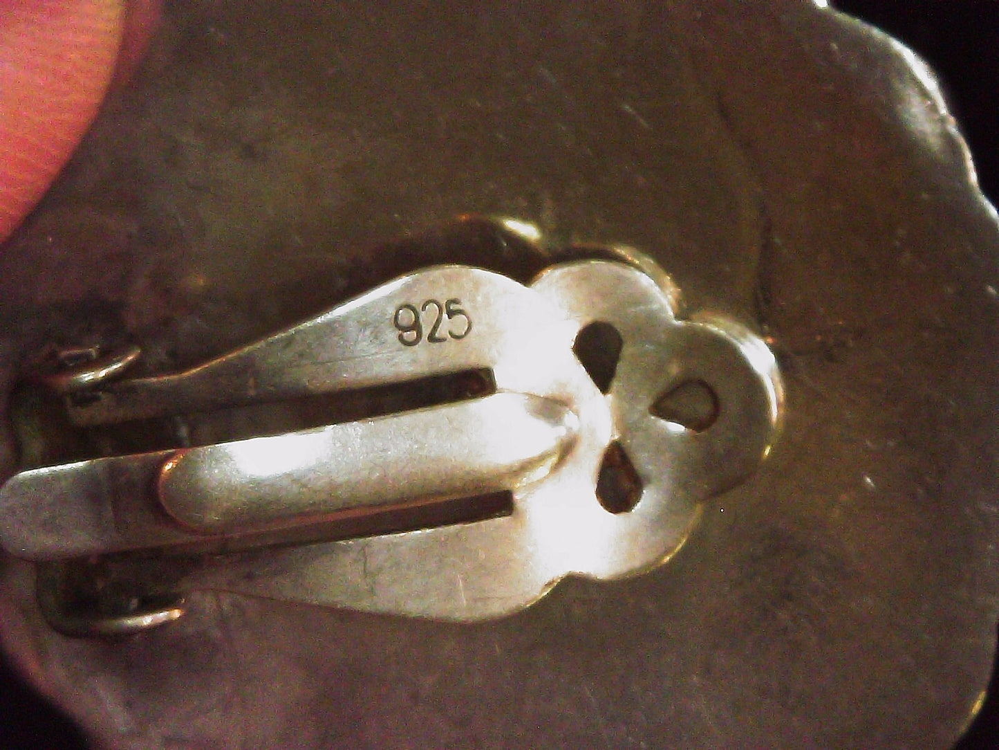 Pair of Sterling Silver 925 Clip On Earrings 16.4g