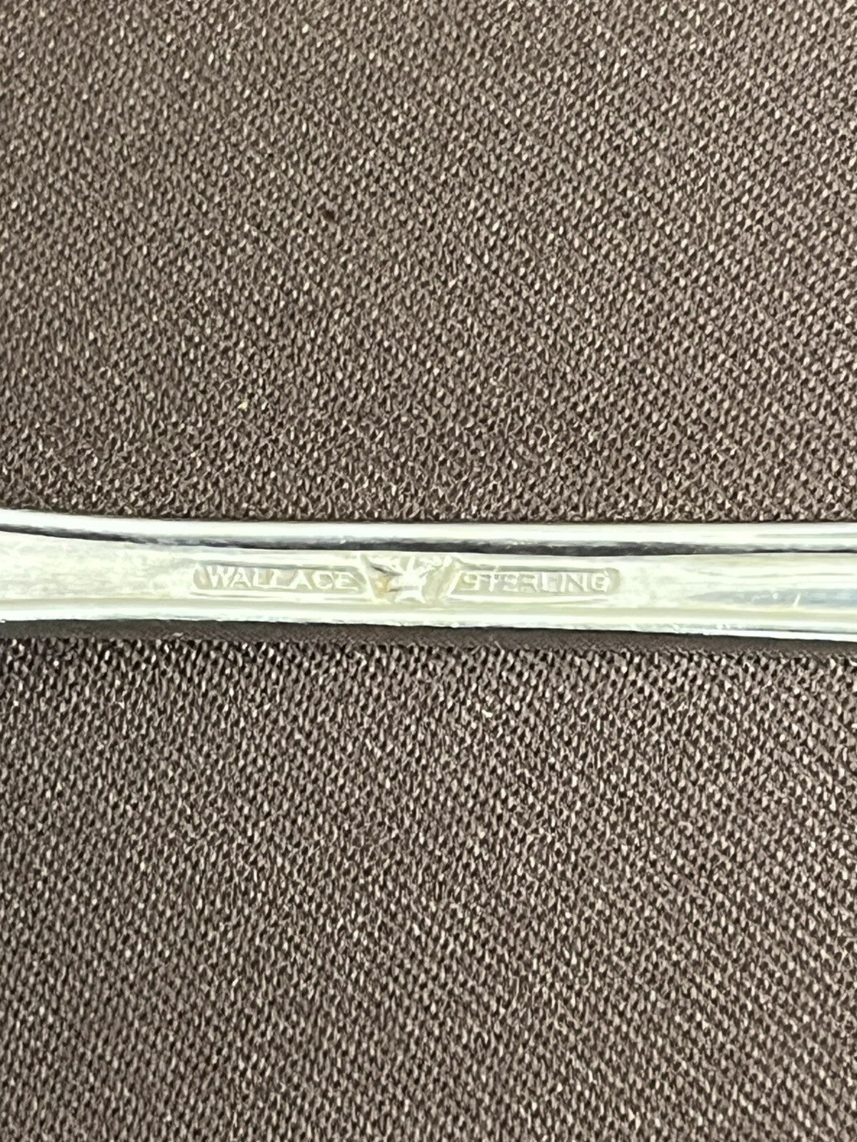 Rose Point by Wallace 35g Sterling Silver Salad Fork 6 1/4"