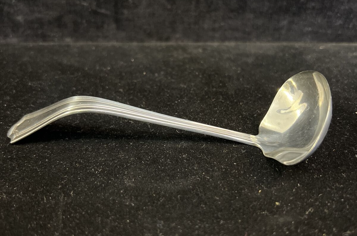 Manchester Mary Warren Sterling Silver Cream Ladle 5 1/4" 15g No Mono 1932