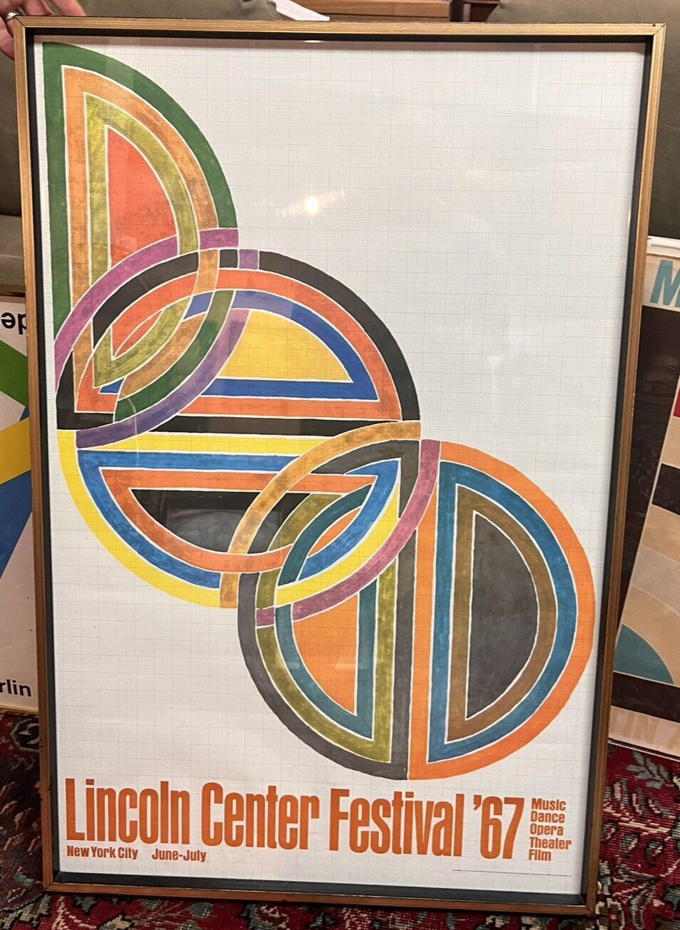 LINCOLN Center Festival 1967 by FRANK STELLA