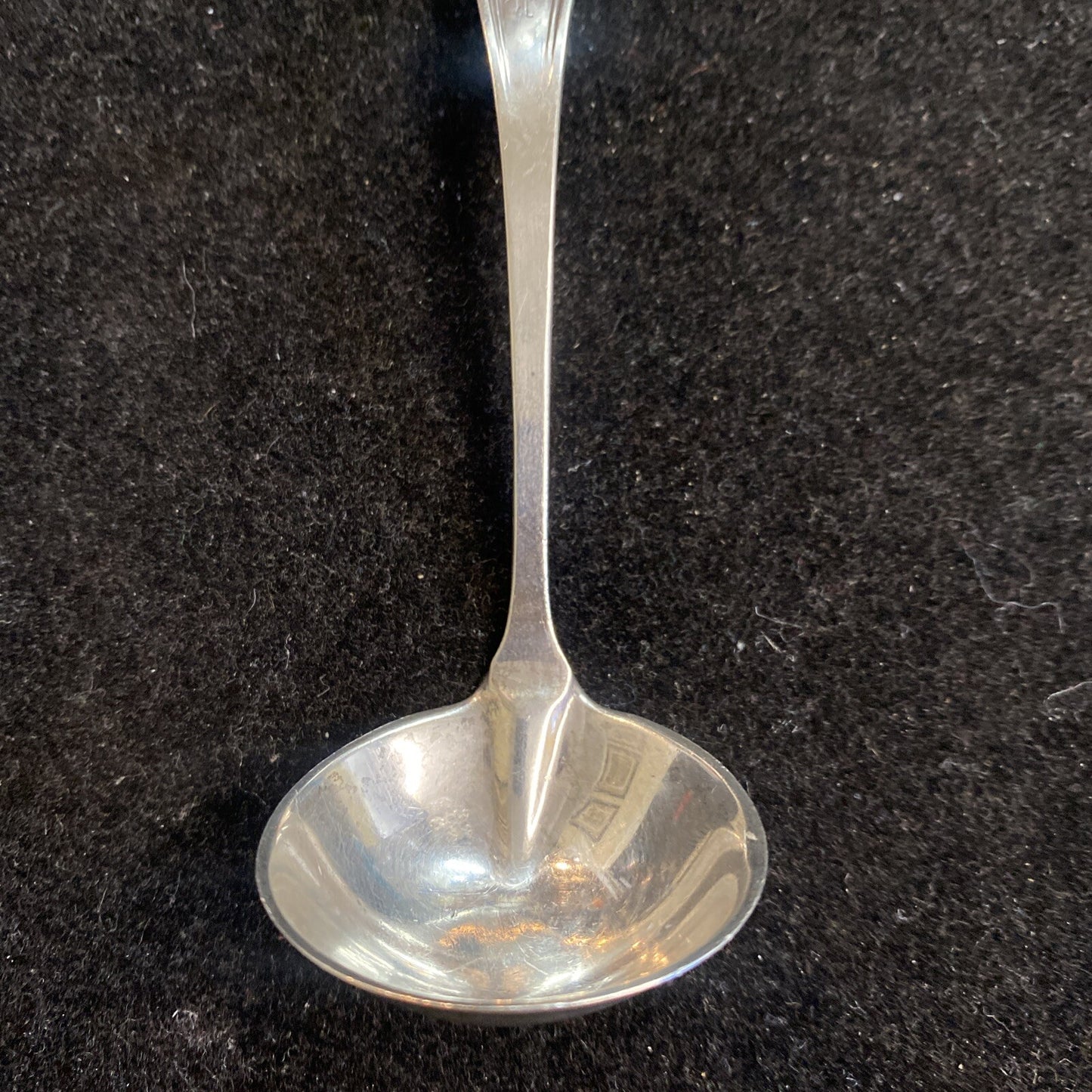 Frank Whiting Co. Pierced Sterling Silver 4 3/4" Serving Sauce Ladle 20.37g Mono