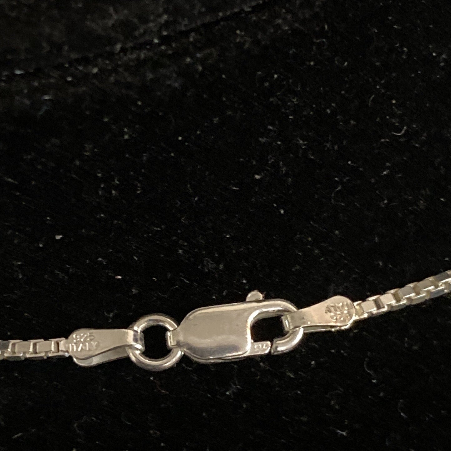 Vintage 20” Sterling Silver 925 Sliding  Ball Bead  Necklace 30.4 g center 21mm