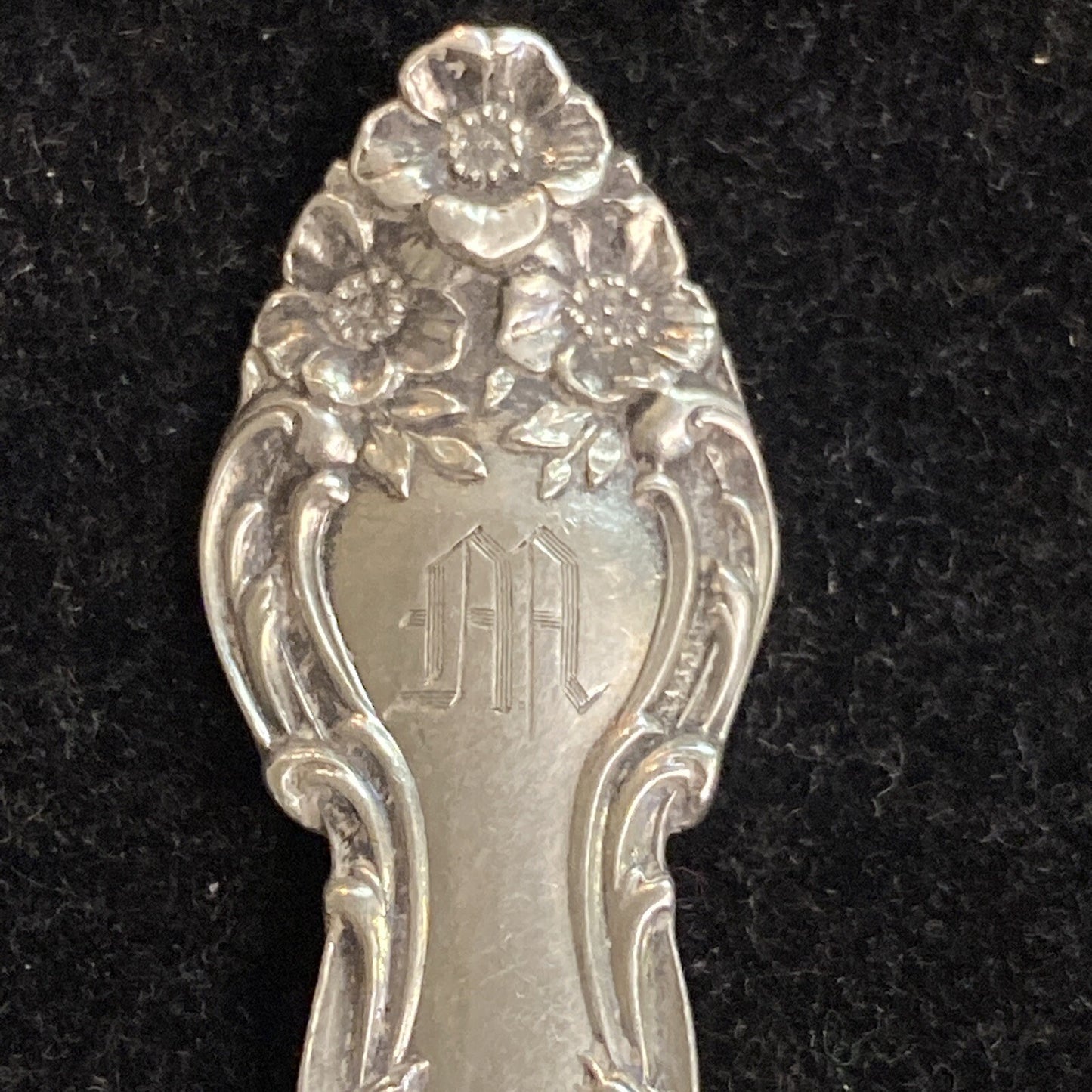 Sterling Silver 4" Baby Spoon 15.1g Monogrammed