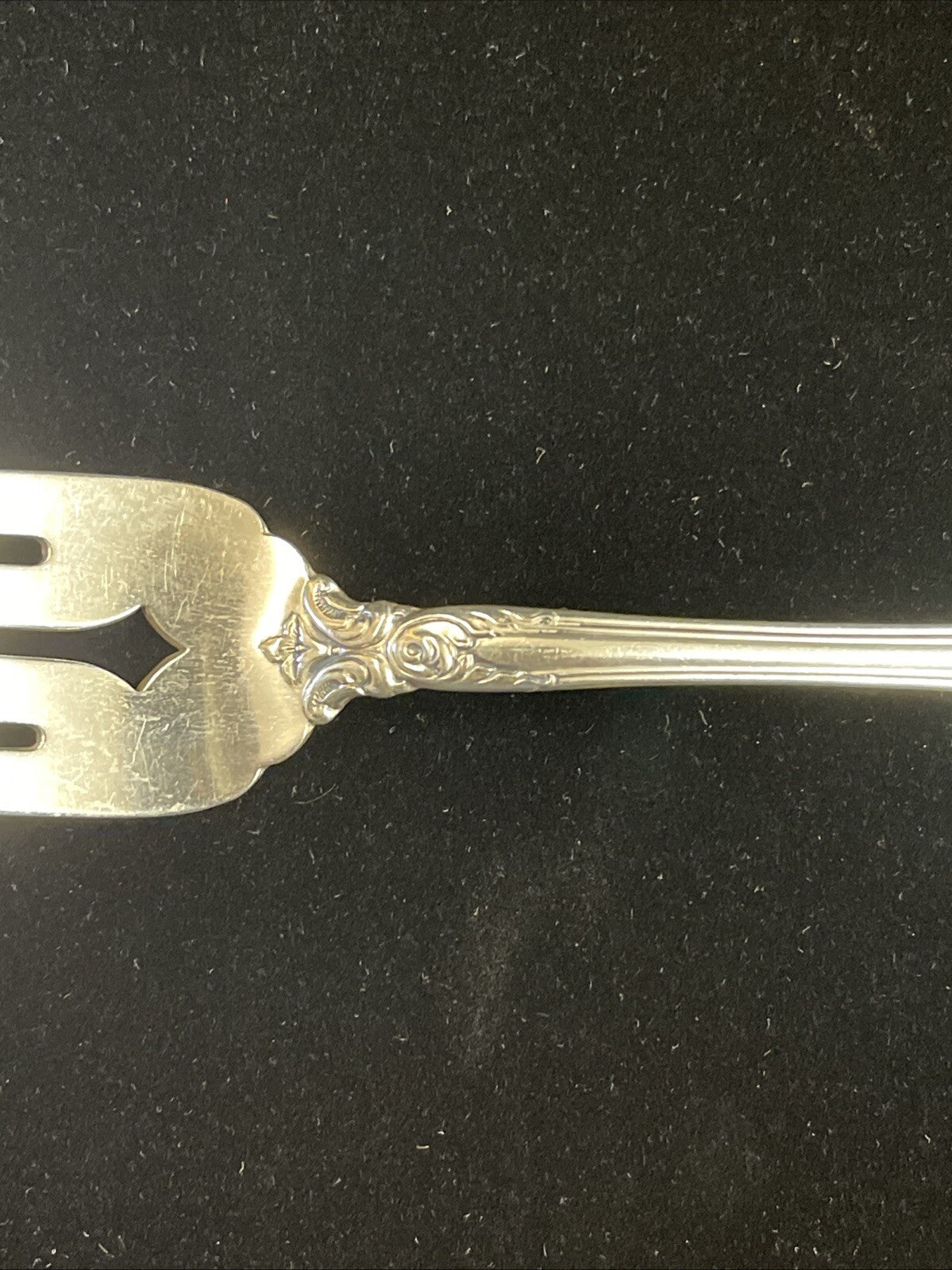 OLD MASTER 1942 Towle 6 3/8"  38g Sterling Silver SALAD FORK
