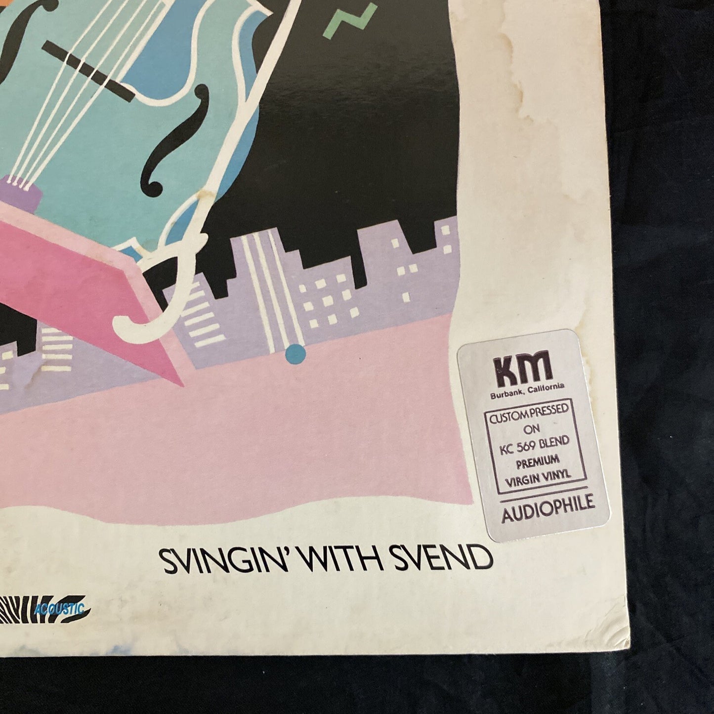 PROMO DAVE GRISMAN QUINTET W/SVEND RASMUSSEN SWINGIN WITH SVEND NM/VG++