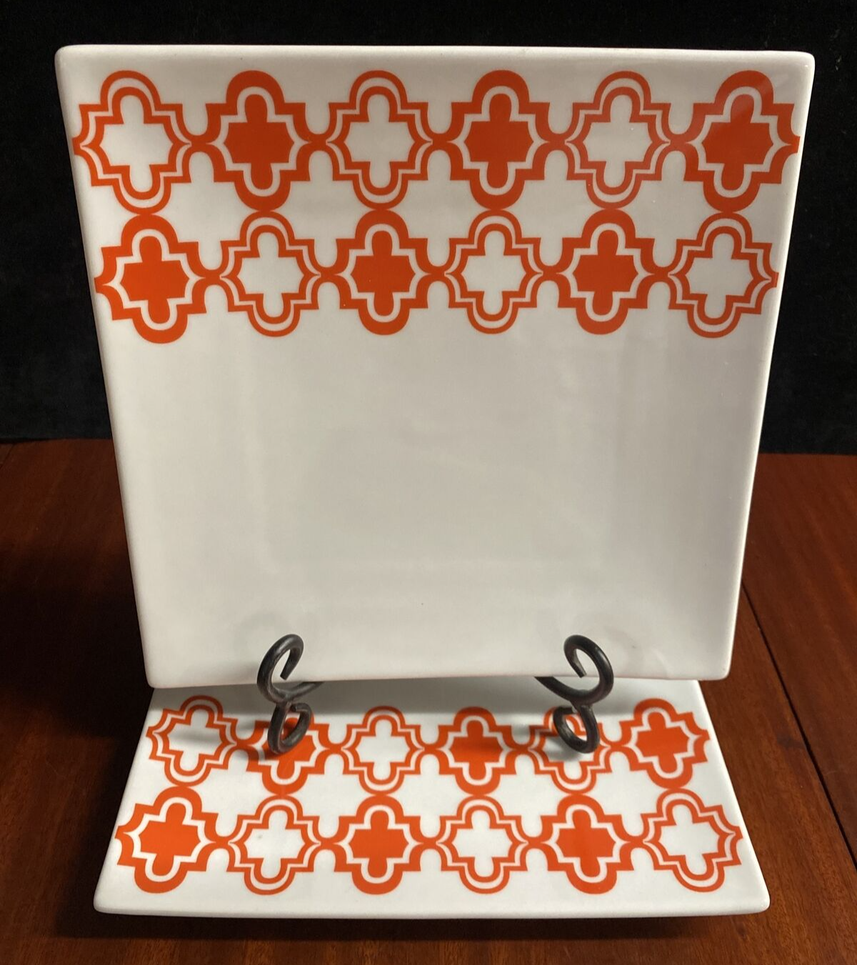 Crate Barrel CB2 Dish Set Of 6 Plates and Angular Bowls BH179