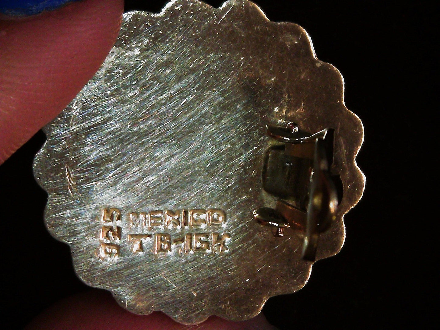 Sterling 925 Clip Earrings 16.2g