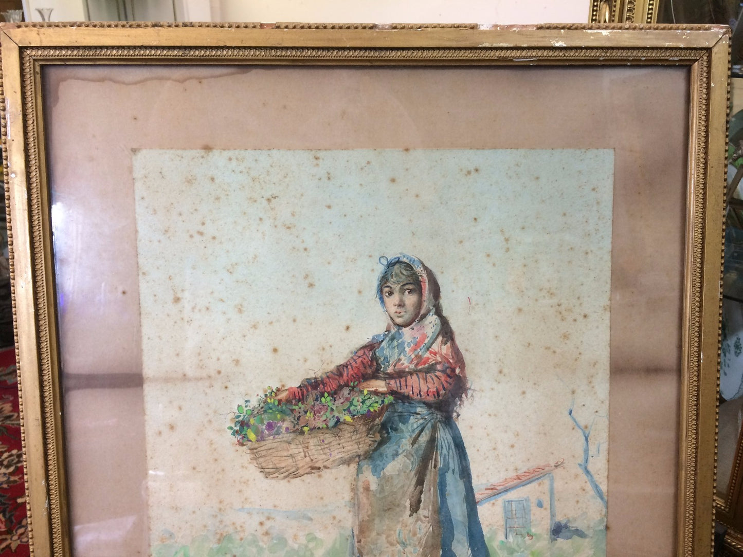 Original Signed Painting by Camillo Gioja Barbera circa 1800's