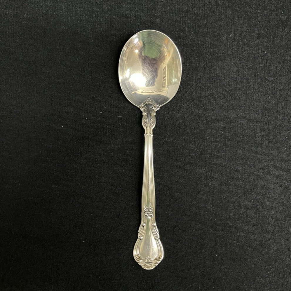Chantilly by Gorham Sterling Silver 36.97g Round Cream Soup Spoon  6 1/4"