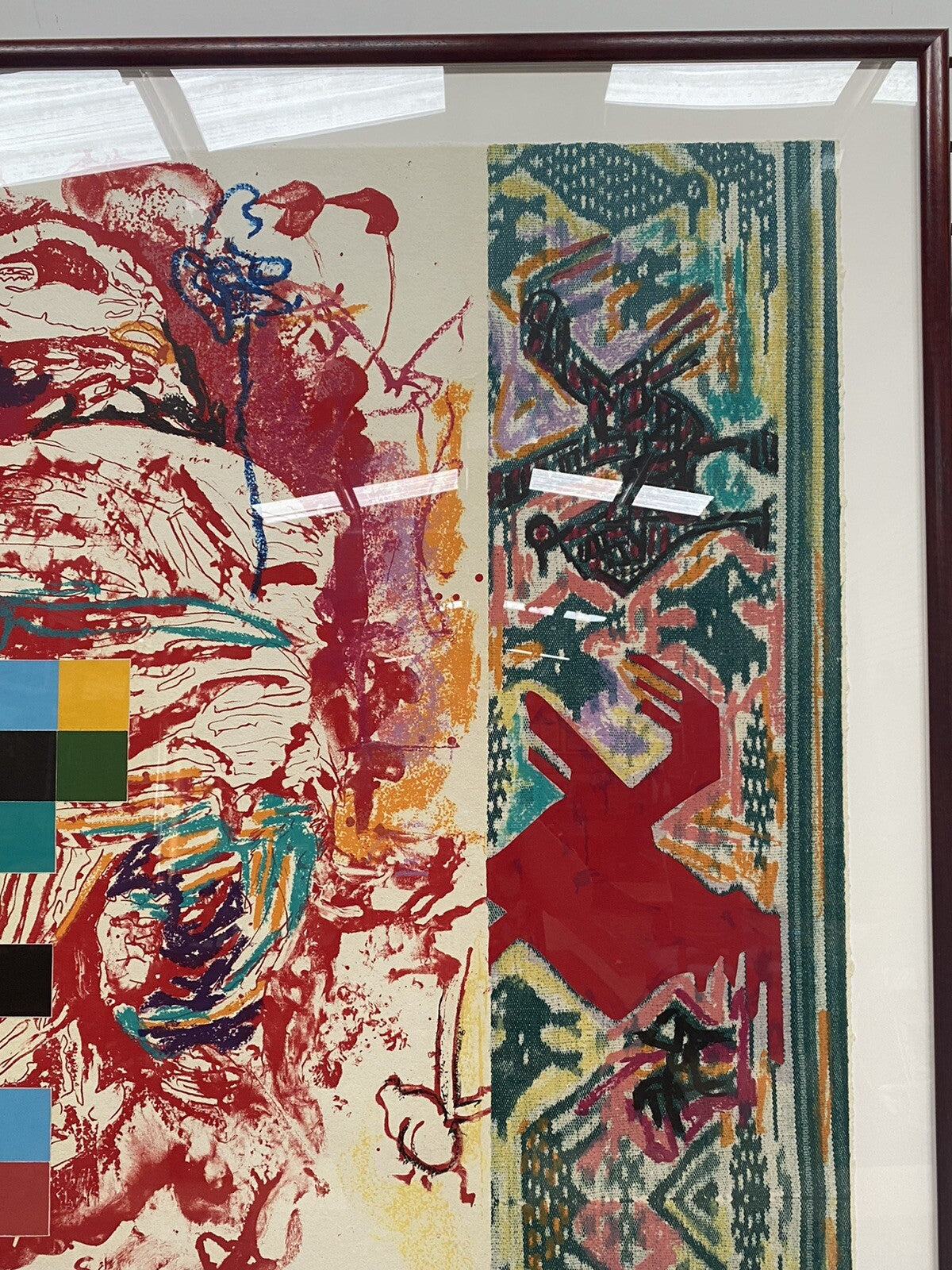 Terrence La Noue “Dreams of Gods" Lithograph 1987 Signed