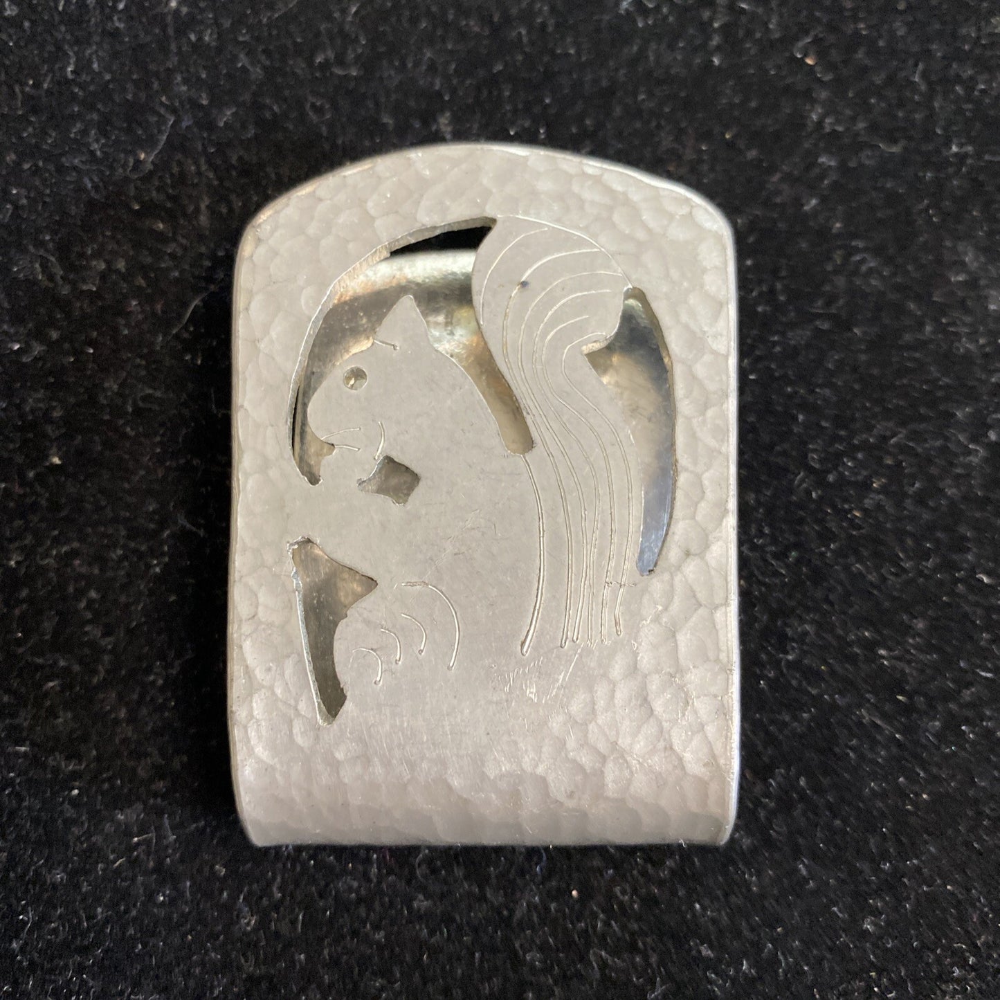 Riverwood Crafts Sylva N.C. Squirrel Money Clip